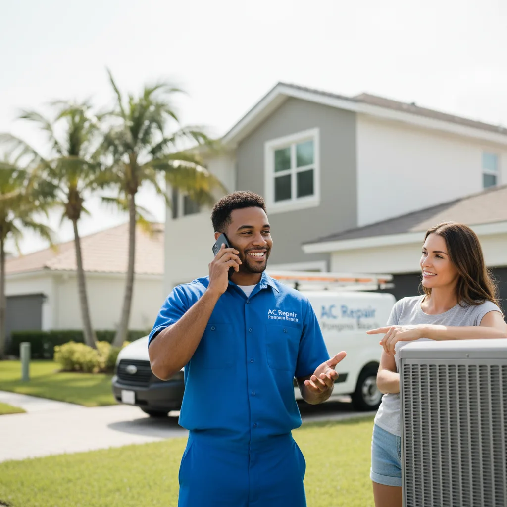 AC Repair Pompano Beach customer support in Osteen